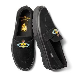 Vivienne Westwood x vans Black Sneakers with Colorful Orb